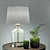 Modern Minimalist Table Lamp 3D model small image 1