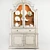 Sanctuary Solid Wood Cabinet - Elegant and Spacious 3D model small image 2