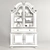 Sanctuary Solid Wood Cabinet - Elegant and Spacious 3D model small image 3