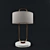 Sleek and Stylish Table Lamp 3D model small image 1