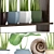 Tropical Plant Collection: Sansevieria, Palm Grass & More 3D model small image 2
