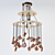 VIOKEF Forest Chandelier 3D model small image 1
