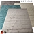 Crush Collection: 2400х3000 Carpet (4 Colors) 3D model small image 1