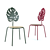 Monstera Delight Chair 3D model small image 1