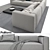 Modern Poliform Bolton Sofa: Elegant and Comfortable 3D model small image 3