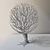 Golden Sphere Tree Sculpture 3D model small image 2