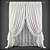 Classic Style Curtains 3D model small image 1