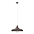 EGLO CORETTO Suspension Light, Ø400, Dark Brown/Beige 3D model small image 1