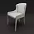 Potocco Miura Chair: Elegant Beech Wood Design 3D model small image 3