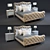 Caracole Classic Bedroom Set 3D model small image 1