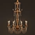 Regal Elegance: Princess Mary Ann Chandelier 3D model small image 2