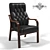 Botticelli Directoria Chair: Stylish and Comfortable 3D model small image 3