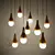 Parametric Wooden Pendant Light 3D model small image 2