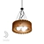 Svetodar Wuffle: Ethnically Inspired Chandelier 3D model small image 1