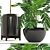 Elegant Chamaedorea: Lush Indoor Palm 3D model small image 2