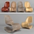 Savannah Rocker III: Stylish and Comfortable Rocking Chair 3D model small image 1