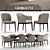 Giorgetti Table Set: Sleek Elegance 3D model small image 1
