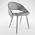 Tailor Chair: Modern Design with Versatile Fabrics 3D model small image 3