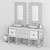 Handcrafted JMF Balmoral Vanities 3D model small image 3