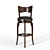 Laura Barstool: Elegant Seating Solution 3D model small image 2