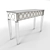 Sophie Console: Elegant Mirror-topped Furniture 3D model small image 1