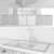 Modern Kitchen Set: Scic Bellagio 3D model small image 3