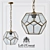 Eastern Star Pendant Light 3D model small image 1