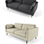 Comfy Cameron Sofa - Modern Design 3D model small image 2