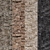 Modern Stone Walls Set 3: Corona Material 3D model small image 1