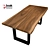 Chantik Teak Table: 180cm Width 3D model small image 2