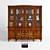 Luxury Italian Annibale Colombo Bookshelf 3D model small image 1