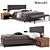 Molteni Anton: Sleek and Stylish Bed. 3D model small image 1