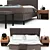 Molteni Anton: Sleek and Stylish Bed. 3D model small image 2