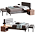 Molteni Anton: Sleek and Stylish Bed. 3D model small image 5