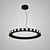 Sleek Lateral Pendant Light 3D model small image 1