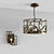 Eisner Chandelier and Sconce Set 3D model small image 1