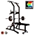 Kettler Herk: Versatile Folding Training Station 3D model small image 1