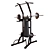 Kettler Herk: Versatile Folding Training Station 3D model small image 2