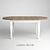 Garda Decor Dining Table - Elegant and Functional 3D model small image 1