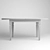 Garda Decor Dining Table - Elegant and Functional 3D model small image 2