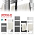 Modern Design Apollo PALERMO Radiators 3D model small image 1