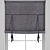 Elegant Roman Blinds: Highly Detailed 3DS Max & OBJ Model 3D model small image 1