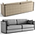 Trussardi Maryl Sofa: Luxurious Elegance for Your Home 3D model small image 2