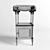 Elegant Annibale Colombo Chair 3D model small image 3