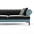 Luxury Lounge: MANTÒ Sofa by Poltrona Frau 3D model small image 2