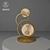 Golden Moonlight Resin Lamps 3D model small image 1