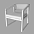 Contemporary TC5121 Chair 3D model small image 3