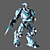 Protos Warrior: Ultimate Battle Robot 3D model small image 1