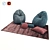 Luxury VID Set Pillow 2013 3D model small image 2