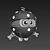 Whistling Bibi Robot from "Smeshariki 3D model small image 3